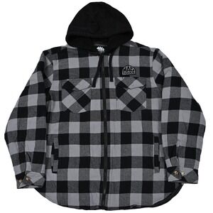 MAC Tools Men's Hooded Insulated Full Zip Jacket w/ Pockets XL Quilted Lining